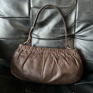Fossil Brown Leather Small Handbag